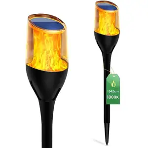 Lampe solaire de jardin à LED effet flamme pour extérieur IGNISVendu parkaufland
