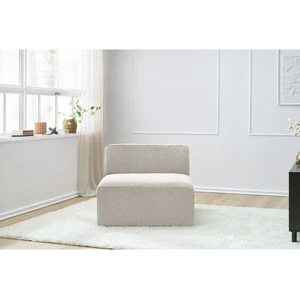 Chauffeuse 1 place pour canapé modulable MEGEVE tissu texturé Bobochic pas cher