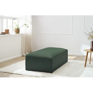 Pouf pour canapé modulable MEGEVE tissu chiné Vert BOBOCHIC TU pas cher