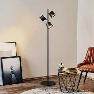 ALDEX Lampadaire 1047 à 3 lampes, noir pas cher