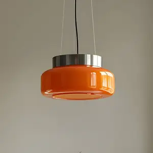 ALDEX Suspension BonBon, orange, Ø 25 cm, verre pas cher