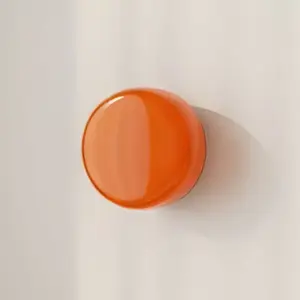 ALDEX Applique murale BonBon, orange, Ø 16 cm, verre pas cher