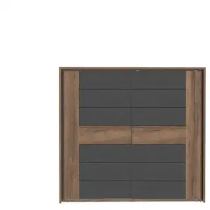 Armoire 2 portes coulissantes DOLCE COTTAGE coloris imitation chêne no...Vendu parconforama