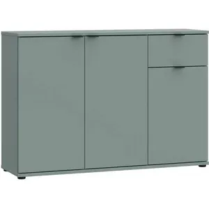 Comparateur de prix : CasaDolce Buffet - GANYMEDE - 3 portes - 1 tiroir - Sauge - 1198 x 341 x 823 cm