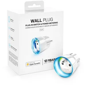 Module prise et consomètre Bluetooth compatible Apple HomeKit - Fibaro pas cher