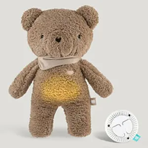 myHummy Peluche Veilleuse Bouillotte Sèche Ourson - Marron