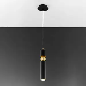 Jupiter Suspension Alas, noir, métal, suspension 135 cm, GU10 pas cher