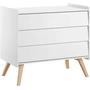Vintage Vox Commode Blanc / Chêne