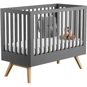 Vox Nature lit bébé Gris pas cher