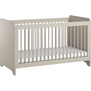 Vox Ova Lit bébé 70x140 Gris beige pas cher
