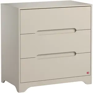 Ova Commode Gris beige pas cher