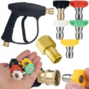 ROSFIX Ensemble de 5 Buses + Pistolet Kärcher 4350 PSI 22 mm + Adaptat... pas cher