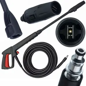 Rosfix Pistolet de Nettoyage VARIO avec Tuyau 8m Jet Réglable, Click... pas cher