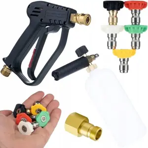 ROSFIX Ensemble Pistolet Kärcher HD/HDS 300 Bar + 5 Buses 1/4" + Adapt... pas cher