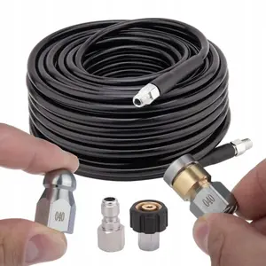 ROSFIX HydroClean DuoJet 15M - 1/4" 155bar tuyau de nettoyage de tuyau... pas cher