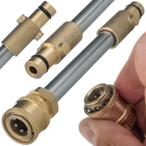 Rosfix Lance / adaptateur (1/4QRC-Gerni) Baïonnette pour connecter des accessoires avec un connecteur rapide 1/4'' pour les séries Nilfisk / Gerni / pas cher