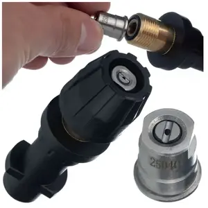 Comparateur de prix : ROSFIX Mini lance avec buse jet plat Karcher K2-K7 10 cm baïonnette 160 bar