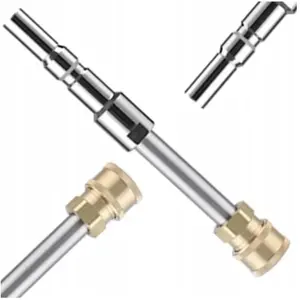 ROSFIX Adaptateur lance/raccord rapide Kranzle D12/Nilfisk Alto pour 1/4""QC pour nettoyeur haute pression