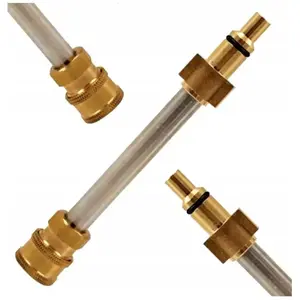 ROSFIX Adaptateur lance / connecteur rapide Lavor/Parkside pour 1/4''Q...