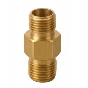 Rosfix Adaptateur Haute Pression 1/4" Mâle-Mâle   Laiton Massif Antico... pas cher