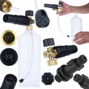 Rosfix S0401 Canon à mousse 1000ml + adaptateur pour nettoyeur haute p... pas cher