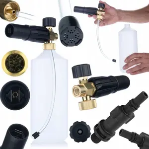Rosfix S0401 Canon à mousse 1000ml + adaptateur pour nettoyeur haute p... pas cher