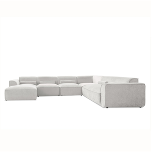 MIUFORM Flex felix canapé module d'angle 337x265 cm, droit, beige Flex Felix pas cher