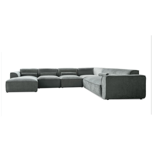 MIUFORM Flex felix canapé module d'angle 337x265 cm, droit, vert olive... pas cher