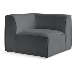 MIUFORM Flex felix module d'angle 1pl, 93x93 cm, gris foncé Flex Felix pas cher