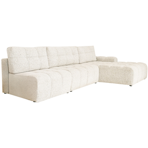 MIUFORM Lulu canapé module d'angle 5pl convertible, beige Lulu pas cher