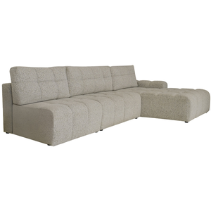 MIUFORM Lulu canapé module d'angle 5pl convertible, gris Lulu pas cher