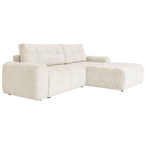 MIUFORM Lulu canapé module d'angle 4pl convertible, beige Lulu pas cher