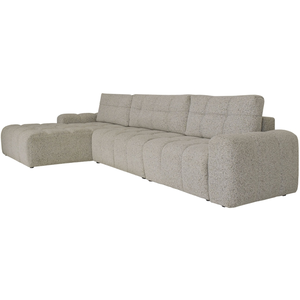 MIUFORM Lulu canapé module d'angle 5pl convertible, gris Lulu pas cher