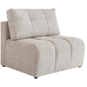 MIUFORM Lulu canapé modulaire 1pl, sel et poivre Lulu pas cher