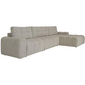 MIUFORM Lulu canapé module d'angle 5pl convertible, gris Lulu pas cher