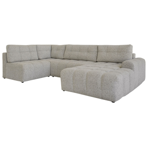 MIUFORM Lulu canapé module d'angle 8pl convertible, gauche, gris Lulu pas cher
