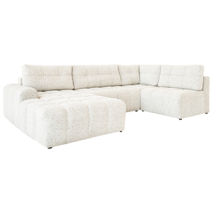 MIUFORM Lulu canapé module d'angle 8pl convertible, droit, beige Lulu pas cher