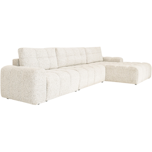 MIUFORM Lulu canapé module d'angle 5pl convertible, beige Lulu pas cher
