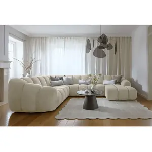 Shell canapé module d'angle 8pl, gauche, beige Shell