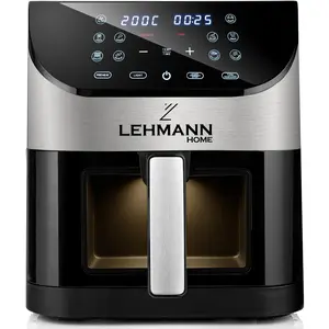 Comparateur de prix : LEHMANN Air Fryer 6L, Friteuse sans Huile avec 8 Programmes, 80-200 °C...