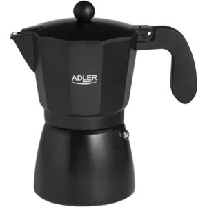 Adler - ad 4421 cafetière expresso jusqu'à 6 tasses noir 320 ml