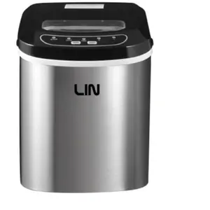 Machine à glaçons portable lin ice PRO-S12 argent pas cher