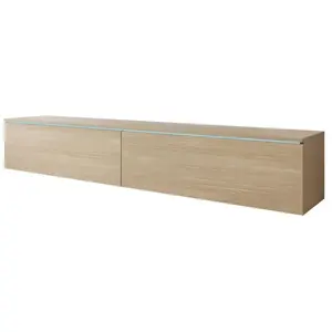 Muebles Slavic - Meuble tv Lowboard d 180 cm, meuble télévision sans é... pas cher
