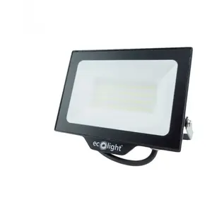 Projecteur extérieur LED 50W 6500K 4500lm IP65 NL-1 ECO LIGHT - Noir -...Vendu parkaufland