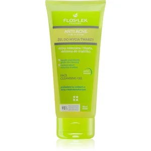 FlosLek Pharma Anti Acne gel nettoyant pour peaux grasses sujettes à l... pas cher