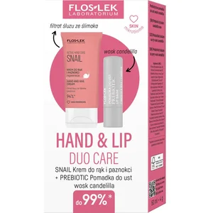 FlosLek Laboratorium Hand & Lip Duo Care Snail coffret cadeau