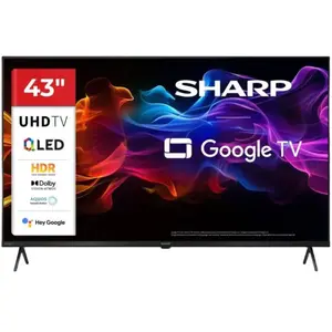 Comparateur de prix : Sharp 43HP5265E 4K UHD QLED Google TV 108 cm (43")