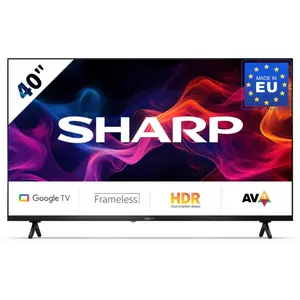 Sharp 40GF2265E Smart TV 40 pouces, Full HD, DVB-T2, HEVC/H.265, Noir pas cher