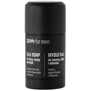 Zew For Men Savon 3-en-1 (visage, corps, cheveux) pas cher