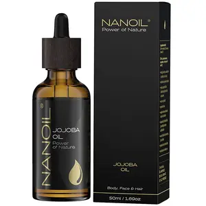 Comparateur de prix : Nanoil Jojoba Oil huile au jojoba visage, corps et cheveux 50 ml